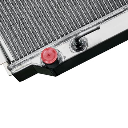 Automotive Replacement Engine Radiators 2 Row Radiator Shroud Fan Thermostat Relay Kit For Toyota 4Runner 2.7L 3.4L L4 1996-2002 Aluminum Radiator Fan - size: 2 Row Radiator/w Cap+Shroud Fan+Relay Kit