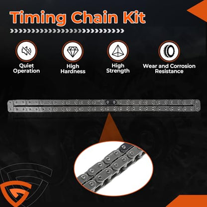 LS Oil Pump Timing Chain Kit with Gasketes 5.3 High Volume for Chevy GMC - size: 10295