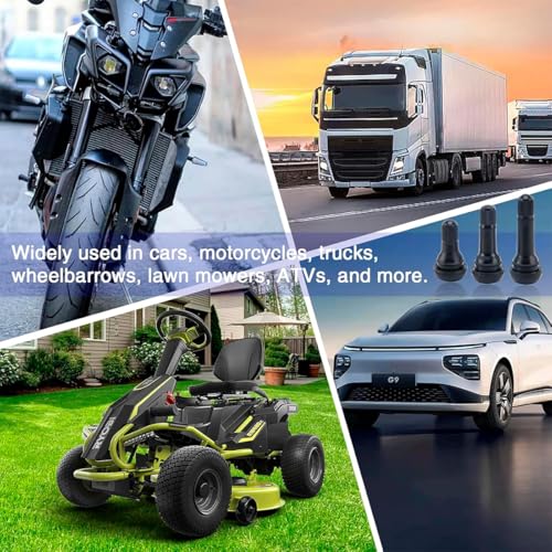 Zpana 40PCS Car Valve Stem Removal Tool Kit, 4 Way Vehicle Tire Core Puller Installer Set with 5PCS TR412 TR413 TR414, Dual Single Head Auto Tyre Repair Accessories, Universal Fit