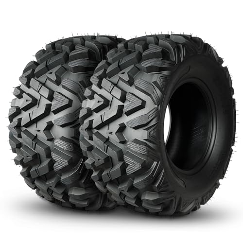 TRIPOWER All Terrain Tires 26x11-14 ATV UTV Trail Sand Mud Off-Road Tire, 6-Ply Tubeless, Set of 2 - size: 26x11-14