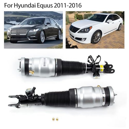 2 PCS Front Complete Struts Assembly Shock Absorbers Air Suspension Compatible with 2011-2016 Hyundai Equus Sedan, Replacement Struts Shocks Assembly for 546053N517, 546063N517, 546053N530, 546063N530 - size: F392