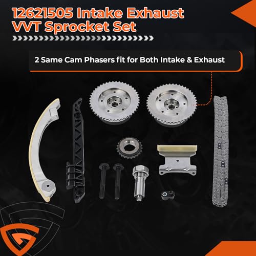 2.4 Timing Chain Kit w/VVT Fit for GMC Terrain, Replaces# 12621505 - size: 9-4201SAVVT1