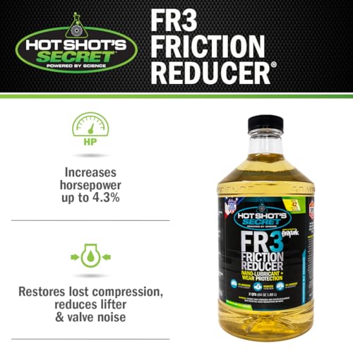 Hot Shot's Secret FR3 Friction Reducer Oil Additive, 64 oz - size: 64 fl oz