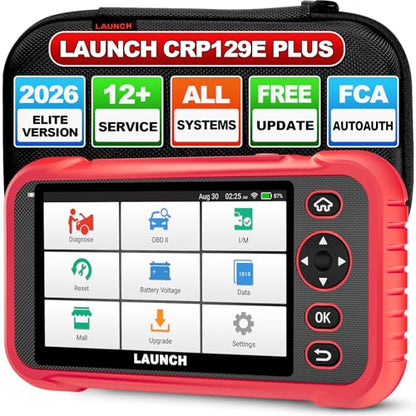 LAUNCH CRP129E Plus OBD2 Scanner, 2026 Full System Diagnostic Scan Tool