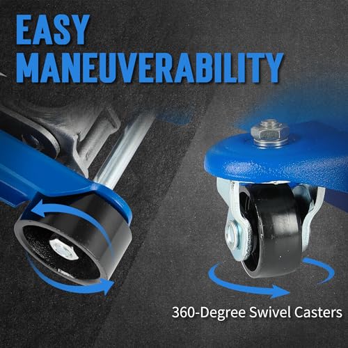 TONDA 2.5 Ton Low Profile Floor Jack, 5,000 Lb Hydraulic Car Jack - color: BLUE