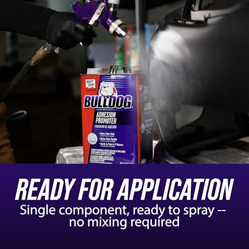 Klean-Strip Bulldog Adhesion Promoter for Automotive Plastics, Metal, Aluminum - Ready to Spray & Quick Drying - Fills 320 Grit Scratches - 1 Gallon
