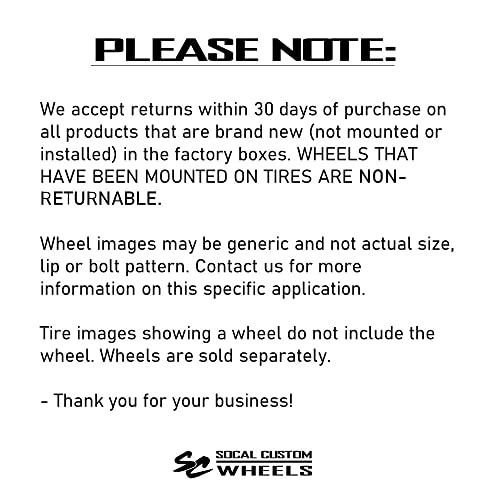 Raceline Wheels Aluminum Truck Wheels, 957BS HALO, Satin Black Finish w/Silver Ring, 17X8.5" 6X120 Bolt Pattern 0mm Offset, Multi-Spoke Design, SUV Automotive Wheels, Car Accessories, Black Rims
