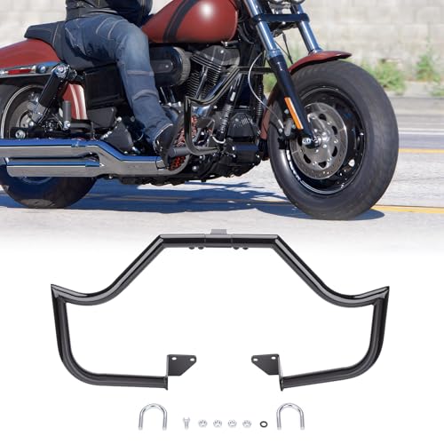 Engine Guard Highway Crash Bar for Harley Dyna 2006-2017 - color: Gloss Black