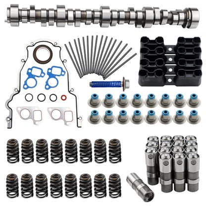Sloppy Mechanics Stage 2 Camshaft Lifter Kit Compatible with 1997-2007 GM Chevy LS1 V8 4.8L 5.0L 5.3L 6.0L 6.2L LS1 LS2 LS6 LQ4 LQ9 Engines w/ E1840P Camshaft, Gaskets, Lifters & Trays