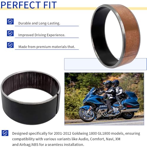 Premium Fork Bushing Seal Rebuild Kit for 2001-2012 Goldwing 1800 GL1800 OEM# 5149-MCA-003 51447-KZ3-003 51414-MCA-003 Enhanced Performance