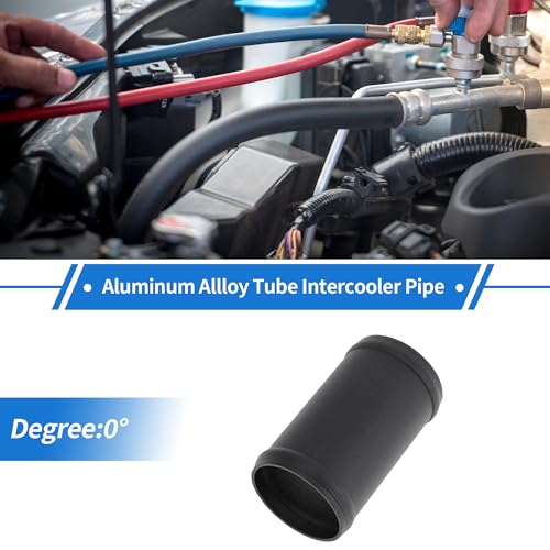 2.5" OD Straight 6064 Aluminum Alloy Tube Intercooler Pipe - size: 2.5" OD