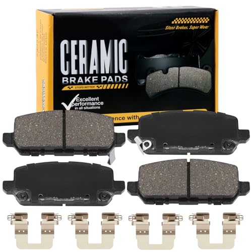 D1841 Rear Ceramic Brake Pads Kit Fit For Honda HR-V 2016-2022, For CR-Z 2016 - size: HZ1841
