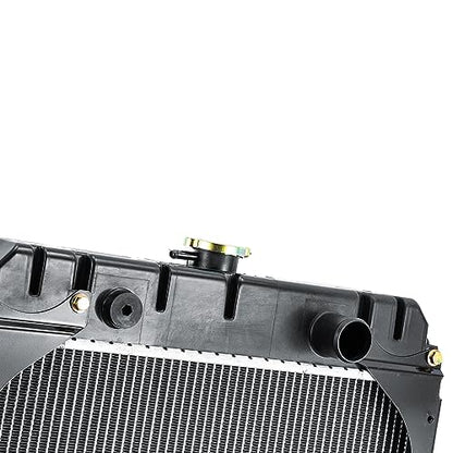 OE # 2485B275 Aluminium Radiator Replacement for Perkins 3.1524 D3.152, Aluminium Core Cooling Radiator - size: 2485B275