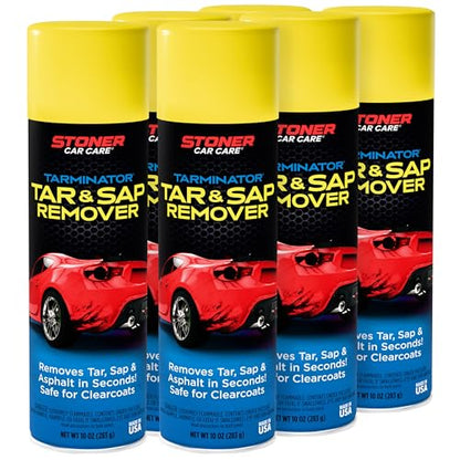 Stoner Car Care Tarminator Tar & Sap Remover, 10 oz, 91154 (Pack of 6) - size: 60 Ounce (Pack of 1)