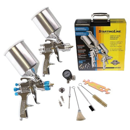StartingLine HVLP Complete Auto Painting and Priming Kit 802343 - 1 Each