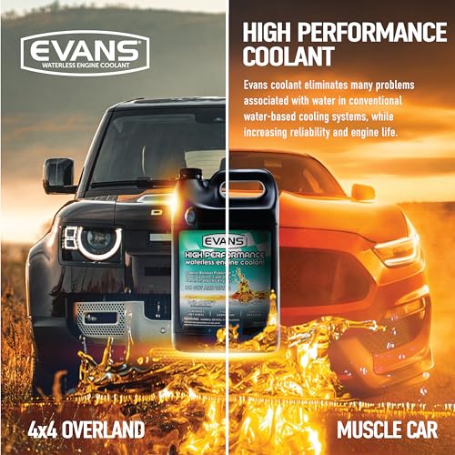 EVANS Cooling Systems EC53001 High Performance Waterless Engine Coolant, 128 fl. oz. - size: Pack of 1