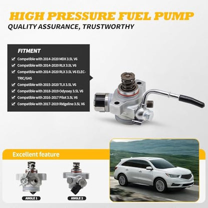 16790-5J6-A01 High Fuel Pump Compatible with 2016-2017 Pilot