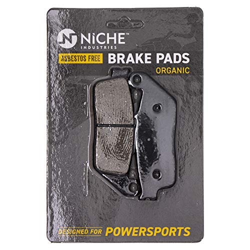 NICHE Front Rear Brake Pad Set for Victory 2204196 2203679 Organic - size: Organic