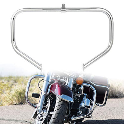 XMT-MOTO Engine Guard Highway Crash Bar Fits For Harley Touring 2009-2024 - color: Chrome
