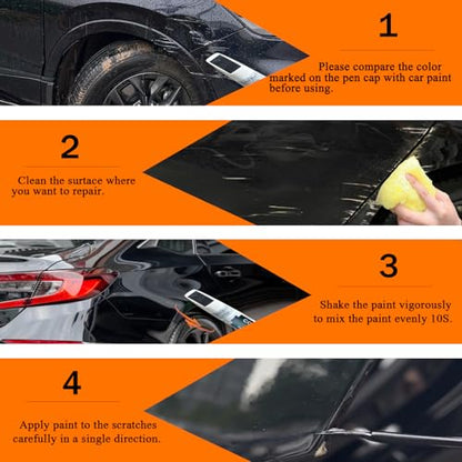 Car Touch Up Paint(R-513 Rallye Red) for Honda OEM Color Match - color: Rallye Red(R-513) for 2001-2026 CIVIC/2026 Prelude