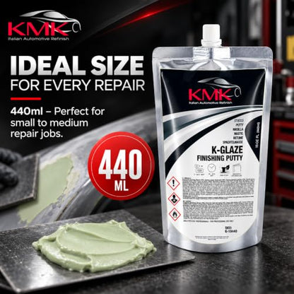 KMK K-Glaze G-10440 Finishing Putty - 440ml