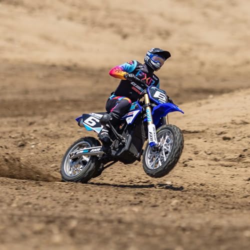 Losi RC Motorcycle Promoto-MX 1/4 Motorcycle Ready-to-Run Battery and Charger Not Included ClubMX LOS06000T2 Blue - color: Blue