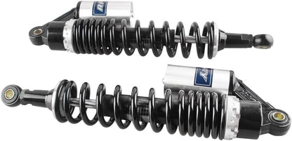 360mm Rear Shock Absorber Suspension Motorcycle ATV Quad 7mm Spring - color: Silver Black