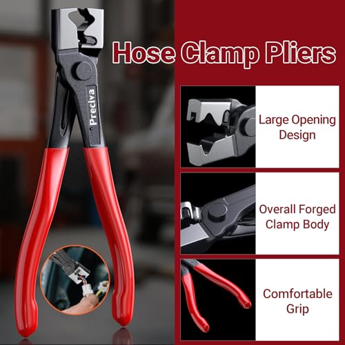 4PCS Electrical Disconnect Pliers Set, Automotive Electrical Disconnect Pliers and Terminal Pin Removal Tool Kit, Professional Automotive Tools for Most Cars, Trucks and SUVs - size: 4