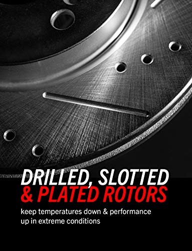 PowerStop Z26 Evolution Pro Muscle Brake Pad Rotor Kit Front Rear K2853-26 - style: Rotors + Pads