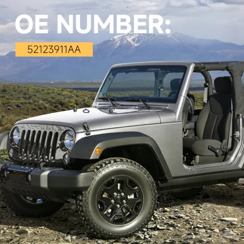 Upgrade Off-Road Rear Drive Shaft [28.6in - 31.79in] Fit For Jeep Wrangler JK 2 Doors 2007-2018, Fit 0-4 in. Lift, OE 52123911AA - size: 52123911AA; Rear; 28.64in - 31.79in