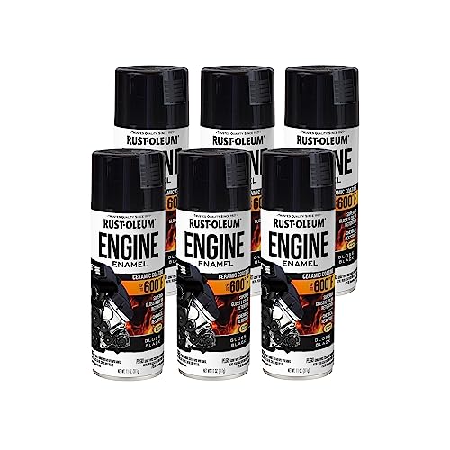 Rust-Oleum Automotive Engine Enamel Spray Paint, Gloss Black