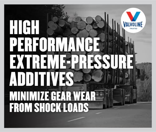 Valvoline High Performance SAE 75W-90 Gear Oil 1 QT, Case of 12 - size: 1 Quart (Case of 12)