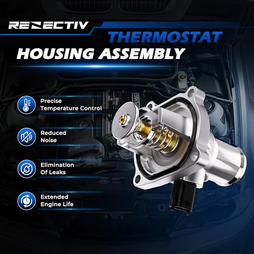 Upgraded Aluminum Engine Coolant Thermostat Housing Assembly For Chevrolet - color: 902-821