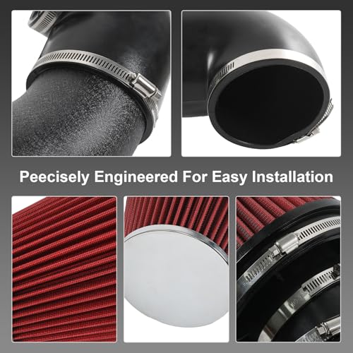 LS Swap Cold Air Intake kit Compatible with Camaro Chevelle GTO Monte Carlo Caprice LS1 LS2 LSX LQ4 LQ9 Restomod