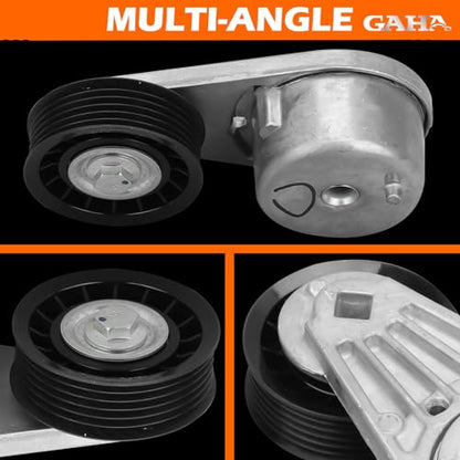 GAHA 38137 Belt Tensioner Assembly with Pulley, for Ford Explorer - size: 38137