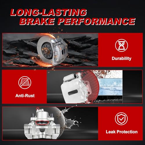 Front Brake Caliper Kit Right + Left Assembly 184339 184340 - style: Front 184339 184340