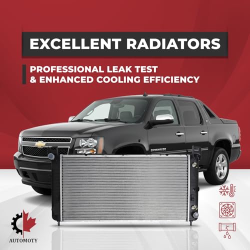 Canada radiator 2423 compatible with Cadillac Escalade, Chevrolet Avalanche, Chevrolet Silverado, Chevrolet Tahoe, Chevrolet Suburban, GMC Yukon, GMC Sierra