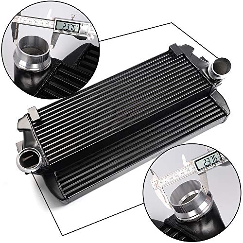 CHEDA High Performance Front Mount Intercooler Compatible For BMW F01/06/07/10/11/12 Black