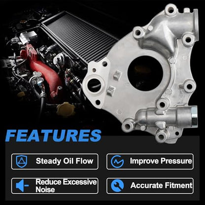 Engine Oil Pump Compatible With Toyota Tacoma 4.0L V6 1GR-FE - size: [4.0L V6] '1GR-FE' 【Single VVT-i】