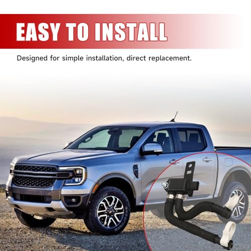 Exhaust Gas Recirculation Valve Vacuum Solenoid Assembly Compatible with Ford Ranger 2020-2024, Bronco 2021-2024, Explorer 2020-2024 Replace# LB5Z-9J433-B LB5E-9J433-AC LB5Z-9J433-A