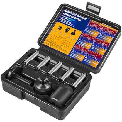 34720 Injector Seal Installer Kit Compatible with Ford, GM and Subaru Many Engines fit for Hitachi Bosch Continental Fuel Injectors Seals (8 PCS)