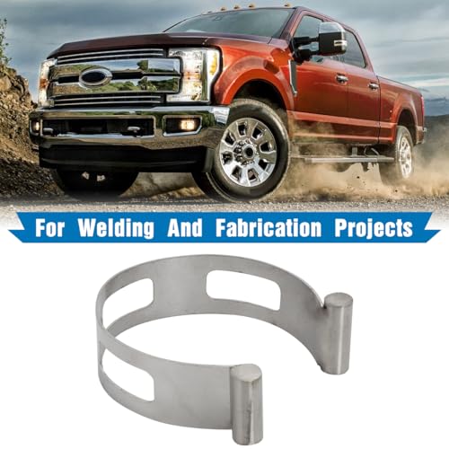 2.5" Stainless Exhaust Tacking Band Clamp-On For Welding Fabrication - style: 2.5inch