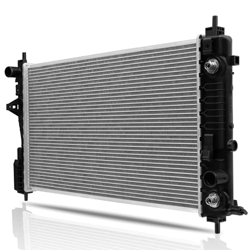 KUIPERAUTO Aluminum Radiator W/Oil Cooler Compatible for 2014-2019 Chevrolet Impala LS LT LTZ l4 Compatible for Malibu Limited Compatible for Buick Regal L4 2.0L 2.5L Replace# CU13328 - style: 14-19 Impala CU13328