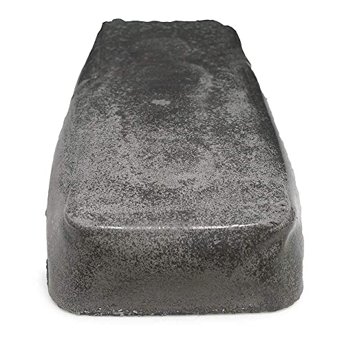 Benchmark Abrasives Buffing Compound for Coarse Buffing, Metal Polishing Compound for Buffing Wheel, Stainless Steel Scratch Remover Buffing Bar for Deburring on Metals, 1 Pound Bar (Black Emery) - style: Black Emery