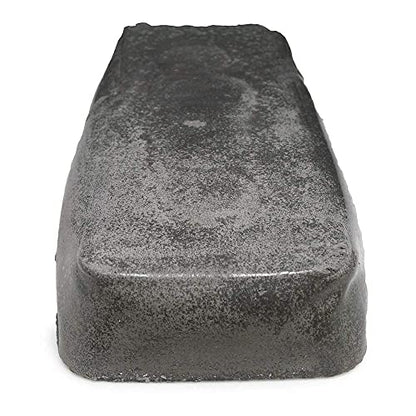 Benchmark Abrasives Buffing Compound for Coarse Buffing, Metal Polishing Compound for Buffing Wheel, Stainless Steel Scratch Remover Buffing Bar for Deburring on Metals, 1 Pound Bar (Black Emery) - style: Black Emery
