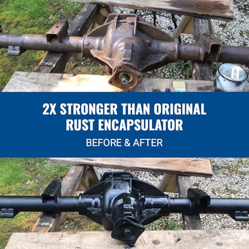 Eastwood Matte Black Rust Encapsulator Plus | Long Lasting Durable Finish 1 Coat Maximum Rust Protection | Heat Resistance up to 350 degrees Fahrenheit | Matte Black | Pint 1 Pack - size: 16 Fl Oz (Pack of 1)
