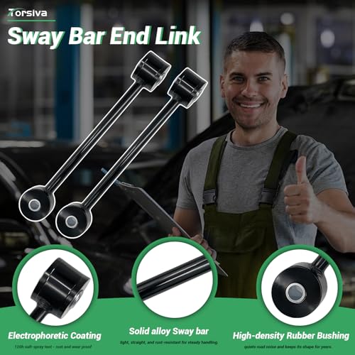 K80861 2PCS Front Stabilizer Sway Bar End Links Fit for Jeep 2006 2007 2008 2009 2010 Commander, Stabilizer Sway Bar End Links Fit for 2005 2006 2007 2008 2009 2010 Grand Cherokee - size: K80861 X2