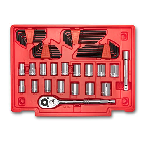 Crescent 229 Piece 1/4", 3/8" & 1/2" Drive Mechanics Hand Tool Set with 3 Drawer Storage Case - CTK229C - style: 229 Piece