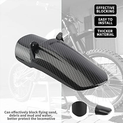 Sur Rear Shock Imitation Carbon Fiber Fender - color: Rear Shock Fender, size: Imitation Carbon Fiber