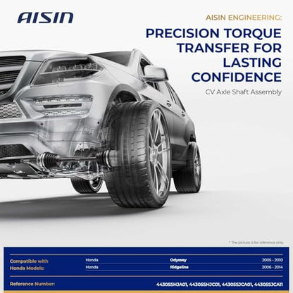 AISIN AFTERMARKET CVAH-01007 Front Right CV Axle Assembly